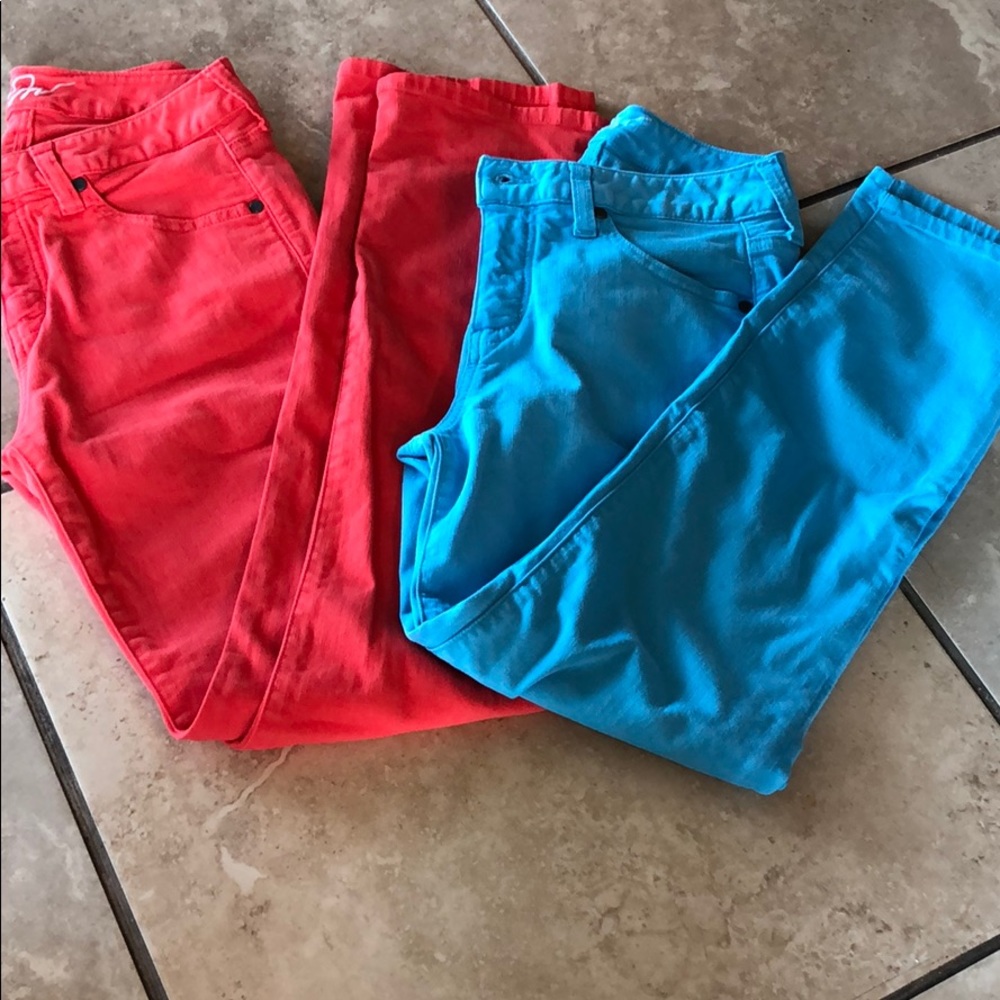 MIRACLEBODY JEANS  Two Pair EUC